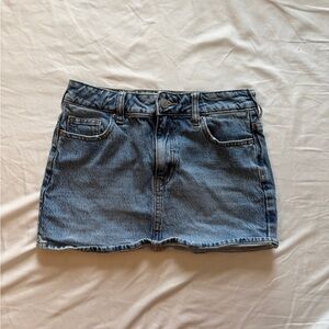 PacSun Blue Denim Mini Skirt